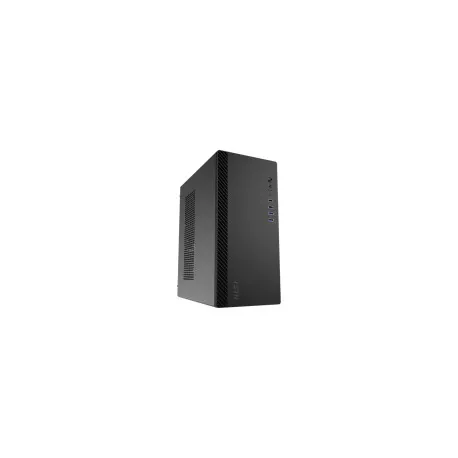 chassis msi pro shield m100p, mini tower, matx, 1x 80 mm preinstalled fan, 2x usb 3.0, 2x usb 2.0, a - slika 1