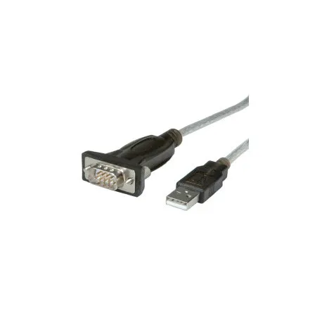 roline pretvarač usb2.0 - serial rs232, db9, 1.8m - slika 1