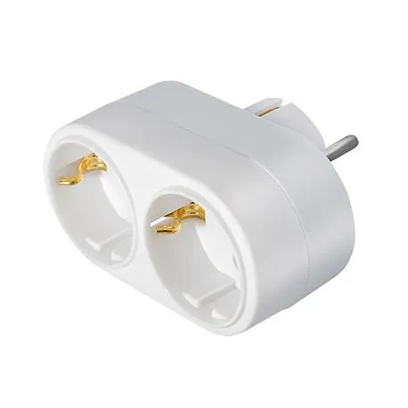transmedia multiple adapter 2x cee 7 7 plug - slika 1