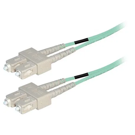 Transmedia Fibre optic MM OM4 Duplex Patch cable SC-SC 5m - Umag