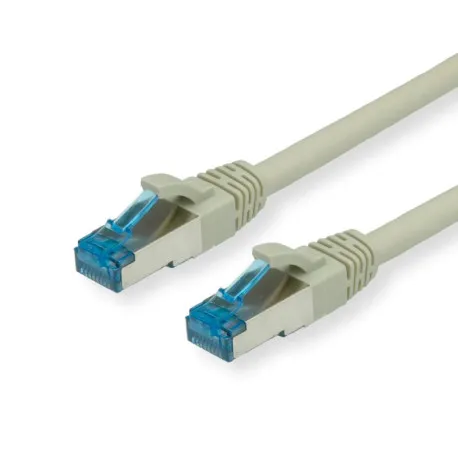 roline value s/ftp mrežni kabel cat.6a, lsoh (class ea), 0.3m, sivi - slika 1