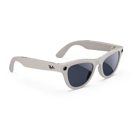 ray-ban meta skyler gen1 ai glasses - shiny/chalky grey transitions - slika 1
