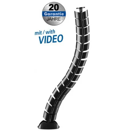 Transmedia Flexible Cable Management, Black - Umag