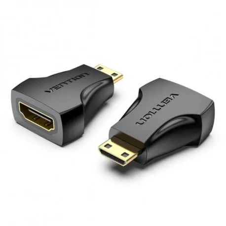 Vention Mini HDMI Male to HDMI Female Adapter Black - Umag