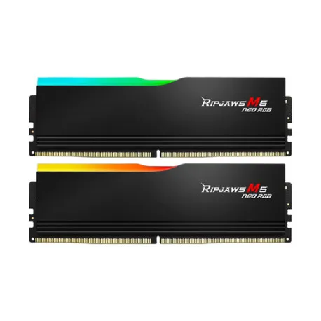 RAM DDR5 64GB Kit(2x32GB) 6000MT/s CL30 1.4V, G.SKILL Ripjaws M5 Neo RGB AMD EXPO, Intel XMP - Umag