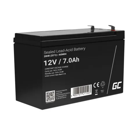 Green Cell (AGM04) baterija AGM 12V 7Ah - Umag