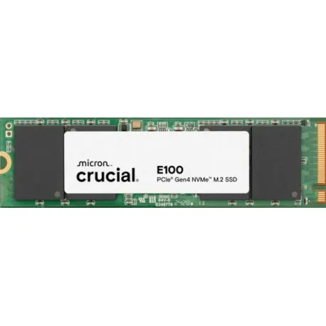 crucial 1 tb m.2 ssd, e100 nvme gen. 4x4, bulk - slika 1