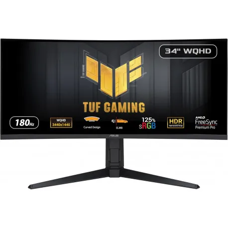 ASUS VG34VQL3A 34", 2xHDMI, 2xDP, HUB, 180Hz, zvuč - Umag
