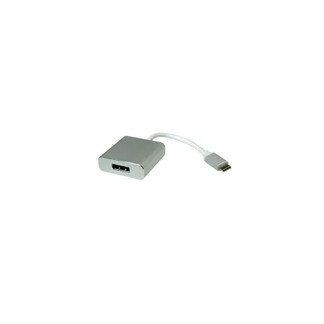 roline adapter usb-c - displayport v1.2, m/f, 0.1m - slika 1