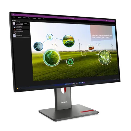 Lenovo P27Q-40 QHD IPS, HDMI, DP, USB-C, pivot - Umag
