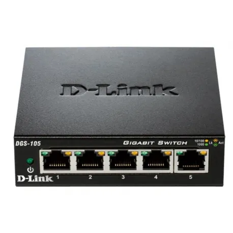 D-Link switch neupravljivi, DGS-105/E (metalno kućište) - Umag