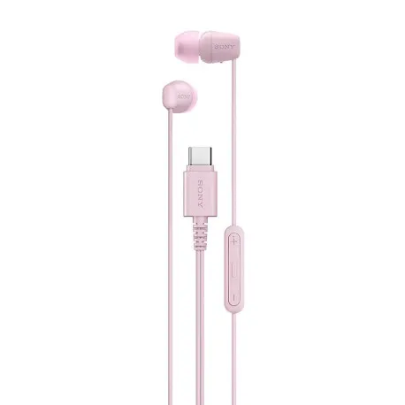 sony ier-ex15c, usb-c slušalice, roza - slika 1