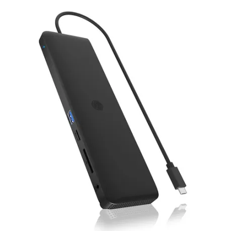 ICY BOX IB-DK2116-C Spajanje USB 3.2 Gen 2 (3.1 Gen 2) Type-C Crno - Umag
