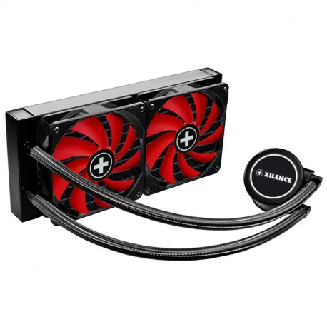 xilence liqurizer lq240 vodeno hlađenje za procesore intel/amd multi socket, 2×120mm ventilator - slika 1