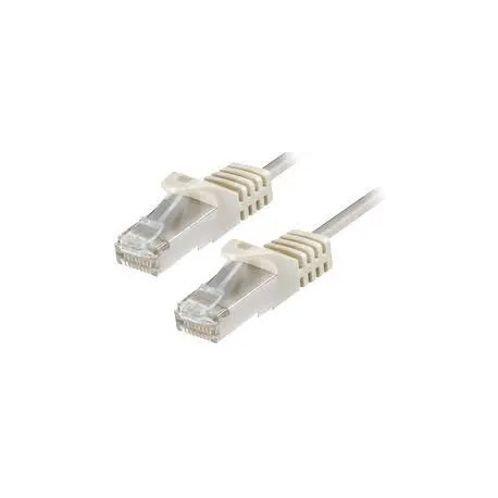 Transmedia CAT6a SFTP Patch Cable 0,5m white - Umag