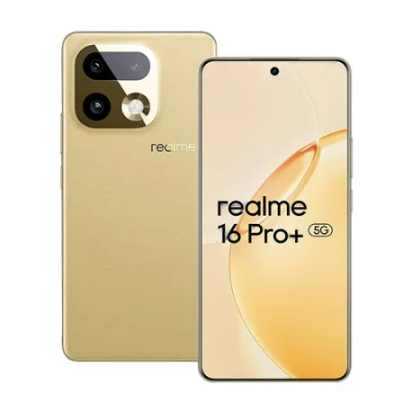 Realme 16 Pro+ 5G Dual Sim 12GB RAM 512GB - Gold - Umag