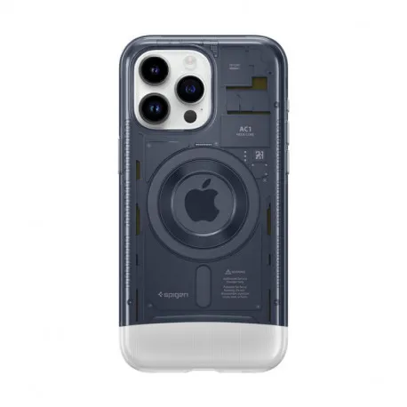 spigen classic c1 magsafe, graphite - iphone 15 pro (acs06742) - slika 1