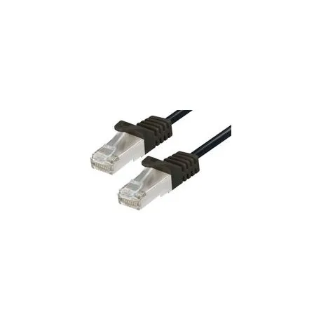 Transmedia CAT6a SFTP Patch Cable 1m black - Umag
