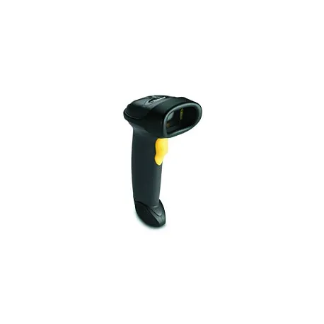 zebra ls2208 1d laserski barcode čitač + stalak, usb, antracit - slika 1