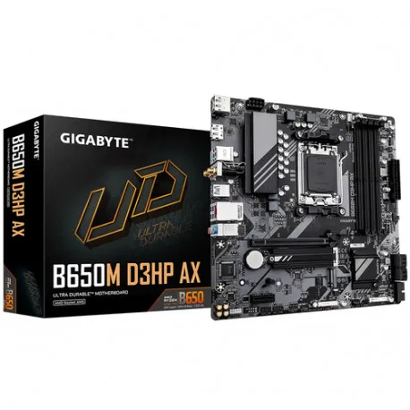 GIGABYTE B650M D3HP AX matična ploča AMD B650 Utor AM5 Mikro ATX - Umag