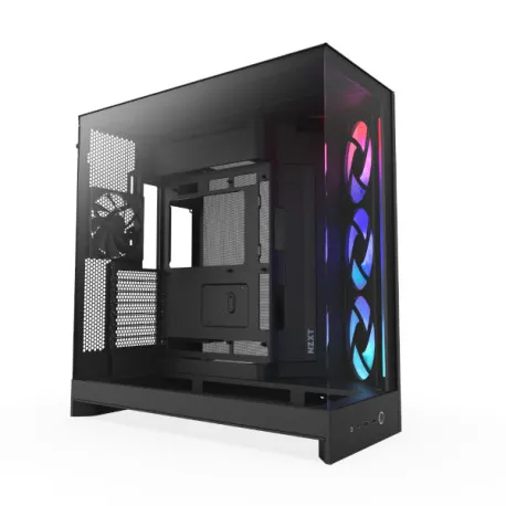 NZXT H9 Flow RGB 2025, crno bez napajanja, ATX - Umag