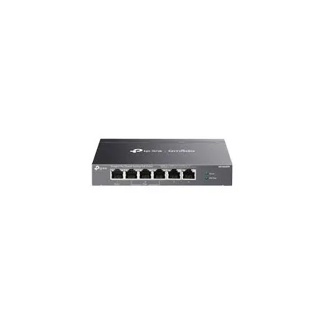 omada 6-port gigabit desktop switch with 3-port poe+ and 1-port poe++ 1× gigabit poe++ port, 3× giga - slika 1