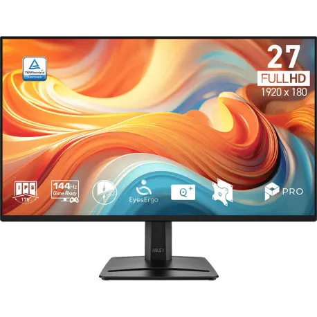 Monitor MSI PRO MP275 E14L / 68,6 cm (27") / 1920x1080 (FHD) / IPS / 144 Hz / 4 ms (GTG) / 300 nits / 1500:1 - Umag