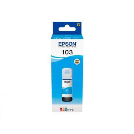 epson 103 ecotank cyan ink bottle - slika 1