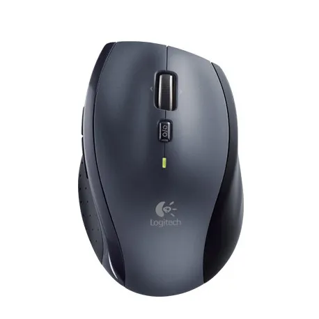 logitech m705 bežični laserski miš, tamnosiva - slika 1