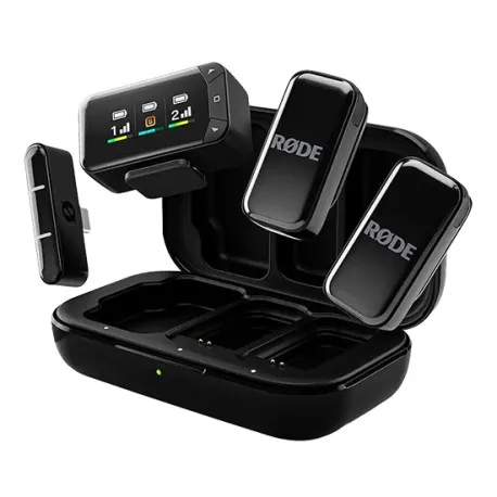 rode wireless microphone camera kit - black - slika 1