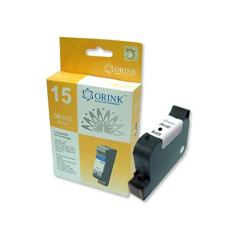 Orink tinta za HP, C6615DE, No.15, crna - Umag