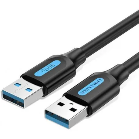 Vention USB 3.0 A Male to Micro-B Male Cable 1m, Black - Umag