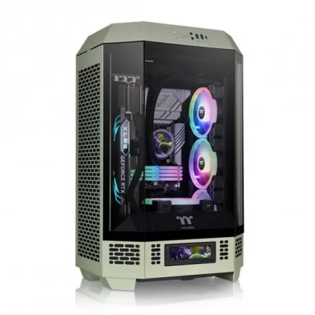 thermaltake the tower 300 matcha green micro tower chassis - slika 1