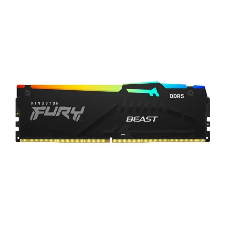 MEM DDR5 16GB 5600MHz KIN FURY BEAST RGB KF556C40BBA-16 - Umag
