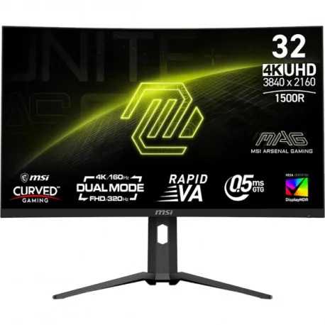 Monitor MSI MAG 321CUPDF / 31.5" / UHD / VA / 160Hz / 0.5ms (GtG) / black - Umag