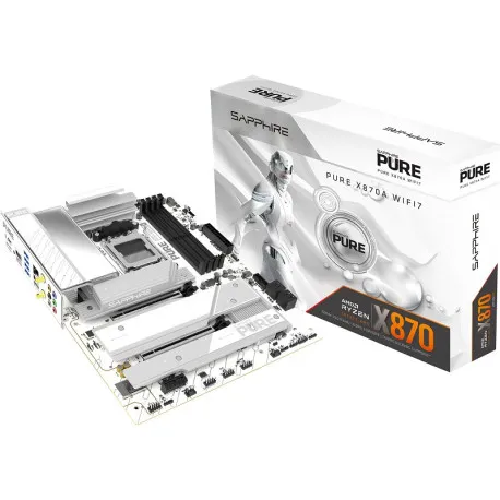 Sapphire Pure X870a Wifi 7 - Umag