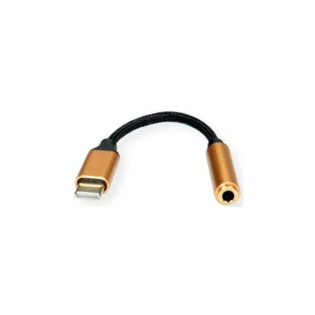 Roline GOLD adapter USB-C - 3.5mm audio, M/F, 0.13m - Umag