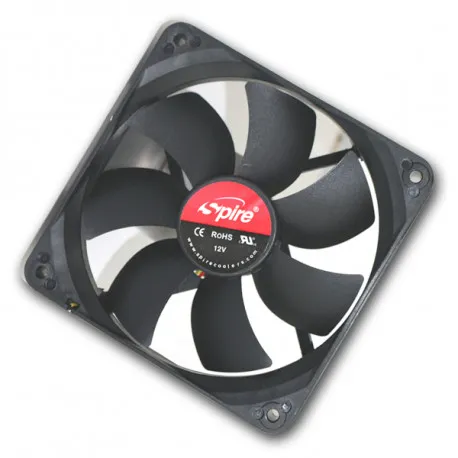 spire hlad. 120x120x25, 12v, 3pin sleeve - slika 1
