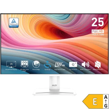 Monitor MSI PRO MP251W E2 24,5" / FHD / 120Hz / 1ms (MPRT) (white) - Umag