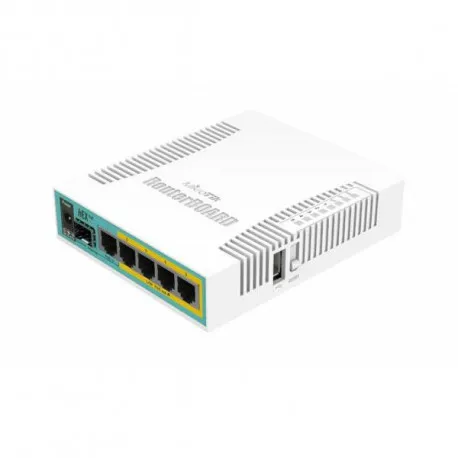 mikrotik (rb960pgs) 5-port gigabit poe router 1x sfp - slika 1