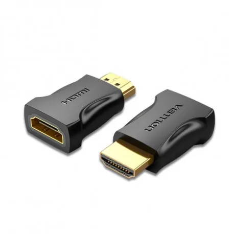 Vention HDMI Male to Female Adapter Black - Umag