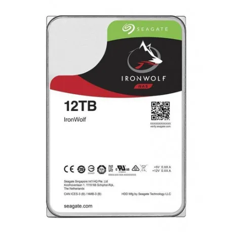 seagate nas hdd ironwolf 3.5" 12 tb serijski ata iii - slika 1