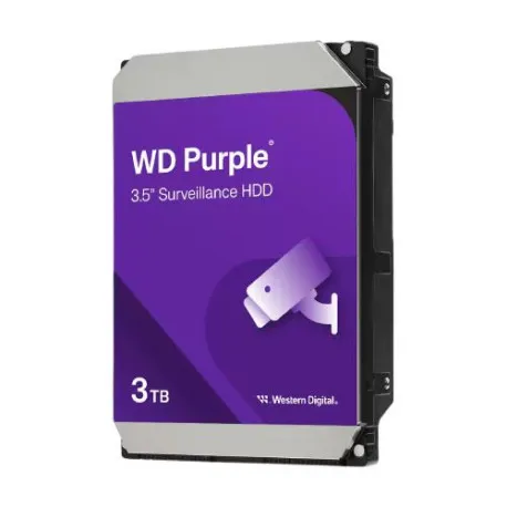 Western Digital 3 TB 3,5" HDD, WD Purple, 128MB - Umag