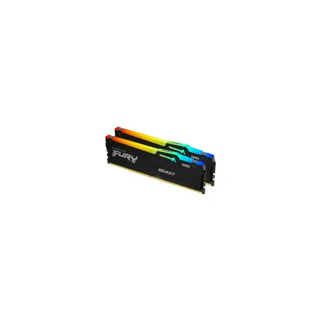 KINGSTON DRAM 32GB 5600MT/s DDR5 CL36 DIMM (Kit of 2) FURY Beast RGB EAN: 740617330779 - Umag