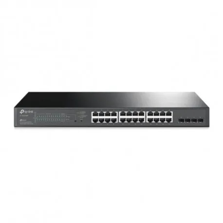 TP-Link JetStream Smart Switch, 24 x Gigabit PoE 802.3af at, 250W - Umag