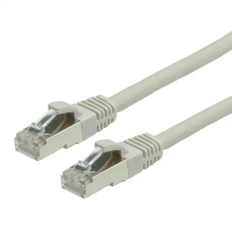 Roline VALUE S/FTP (PiMF) mrežni kabel oklopljeni Cat.6 (LSOH), 1.0m, sivi - Umag
