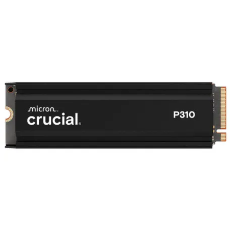 SSD 1TB M.2 80mm PCI-e 4.0 x4 NVMe, CRUCIAL P310 Heatsink (CT1000P310SSD5) - Umag