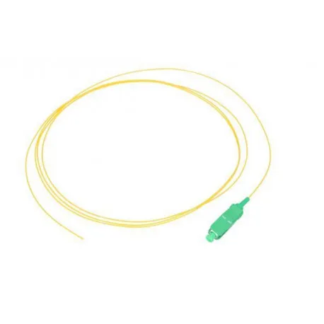 NFO Fiber optic pigtail SC APC, SM, G.652D, 900um, 1,5m, LSZH - Umag