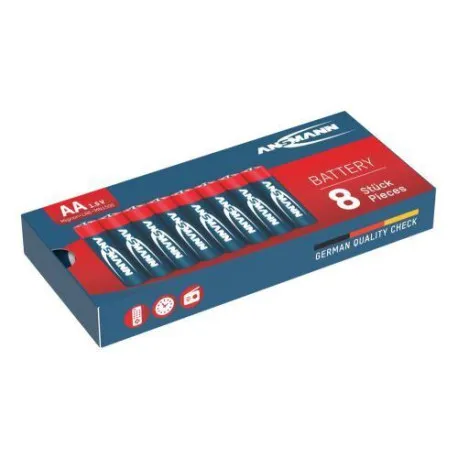 Ansmann Alkaline Battery AA LR6 8 pcs. cardboard box - Umag
