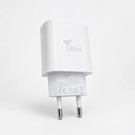 biond usb-c zidni punjač, 20w, bulk - slika 1